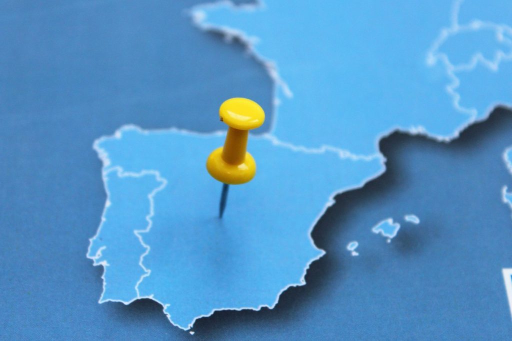 marcador en el mapa